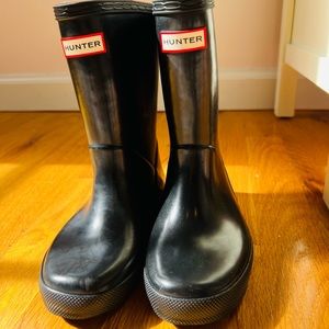 Hunter rain boots for girls.  Size 12b